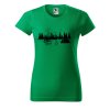 Dámské tričko s potiskem Pod horami (Barva trička - ženy (NOVÉ) Apple green, Velikost - všechny NOVÉ 2XL)