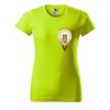 Dámské tričko s potiskem Addicted to hiking (Barva trička - ženy (NOVÉ) Apple green, Velikost - všechny NOVÉ 2XL)