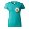 Dámské tričko s potiskem Addicted to hiking (Barva trička - ženy (NOVÉ) Apple green, Velikost - všechny NOVÉ 2XL)