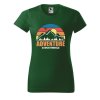 Dámské tričko Adventure is worthwhile (Barva trička - ženy (NOVÉ) Apple green, Velikost - všechny NOVÉ 2XL)