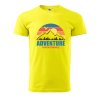 Pánské tričko Adventure is worthwhile (Barva trička (muži) NOVÉ Apple green, Velikost - všechny NOVÉ 2XL)