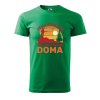 Pánské tričko Jen v přírodě jsem doma (Barva trička (muži) NOVÉ Apple green, Velikost - všechny NOVÉ 2XL)