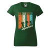Dámské tričko s potiskem The danger (Barva trička - ženy (NOVÉ) Apple green, Velikost - všechny NOVÉ 2XL)