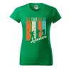 Dámské tričko s potiskem The danger (Barva trička - ženy (NOVÉ) Apple green, Velikost - všechny NOVÉ 2XL)