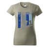 Dámské tričko s potiskem The danger (Barva trička - ženy (NOVÉ) Apple green, Velikost - všechny NOVÉ 2XL)
