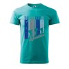 Pánské tričko s potiskem The danger (Barva trička (muži) NOVÉ Apple green, Velikost - všechny NOVÉ 2XL)