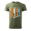 Pánské tričko s potiskem The danger (Barva trička (muži) NOVÉ Apple green, Velikost - všechny NOVÉ 2XL)