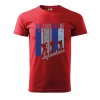 Pánské tričko s potiskem The danger (Barva trička (muži) NOVÉ Apple green, Velikost - všechny NOVÉ 2XL)