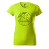 Dámské tričko s potiskem I hate people (Barva trička - ženy (NOVÉ) Apple green, Velikost - všechny NOVÉ 2XL)