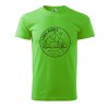 Pánské tričko s potiskem I hate people (Barva trička (muži) NOVÉ Apple green, Velikost - všechny NOVÉ 2XL)
