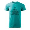 Pánské tričko s potiskem Happy camper (Barva trička (muži) NOVÉ Apple green, Velikost - všechny NOVÉ 2XL)