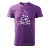 Pánské tričko s potiskem Happy camper (Barva trička (muži) NOVÉ Apple green, Velikost - všechny NOVÉ 2XL)