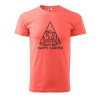 Pánské tričko s potiskem Happy camper (Barva trička (muži) NOVÉ Apple green, Velikost - všechny NOVÉ 2XL)