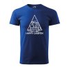 Pánské tričko s potiskem Happy camper (Barva trička (muži) NOVÉ Apple green, Velikost - všechny NOVÉ 2XL)