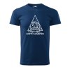 Pánské tričko s potiskem Happy camper (Barva trička (muži) NOVÉ Apple green, Velikost - všechny NOVÉ 2XL)