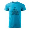 Pánské tričko s potiskem Happy camper (Barva trička (muži) NOVÉ Apple green, Velikost - všechny NOVÉ 2XL)