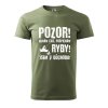 Pánské tričko s potiskem Důchodce ryby (Barva trička (muži) NOVÉ Apple green, Velikost - všechny NOVÉ 2XL)
