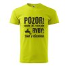 Pánské tričko s potiskem Důchodce ryby (Barva trička (muži) NOVÉ Apple green, Velikost - všechny NOVÉ 2XL)