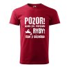 Pánské tričko s potiskem Důchodce ryby (Barva trička (muži) NOVÉ Apple green, Velikost - všechny NOVÉ 2XL)