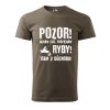 Pánské tričko s potiskem Důchodce ryby (Barva trička (muži) NOVÉ Apple green, Velikost - všechny NOVÉ 2XL)