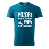 Pánské tričko s potiskem Důchodce ryby (Barva trička (muži) NOVÉ Apple green, Velikost - všechny NOVÉ 2XL)
