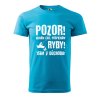 Pánské tričko s potiskem Důchodce ryby (Barva trička (muži) NOVÉ Apple green, Velikost - všechny NOVÉ 2XL)