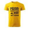 Pánské tričko s potiskem Důchodce ryby (Barva trička (muži) NOVÉ Apple green, Velikost - všechny NOVÉ 2XL)
