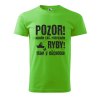 Pánské tričko s potiskem Důchodce ryby (Barva trička (muži) NOVÉ Apple green, Velikost - všechny NOVÉ 2XL)