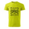 Pánské tričko s potiskem Myslivec důchodce (Barva trička (muži) NOVÉ Apple green, Velikost - všechny NOVÉ 2XL)