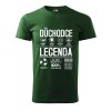 Pánské tričko s potiskem Důchodce legenda (Barva trička (muži) NOVÉ Apple green, Velikost - všechny NOVÉ 2XL)