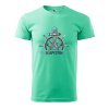Pánské tričko s potiskem Kapitán kotva (Barva trička (muži) NOVÉ Apple green, Velikost - všechny NOVÉ 2XL)
