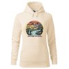 Dámská mikina Adventure in nature (Barva dámské mikiny Malfini Cape Bílá, Velikost - žena NOVÉ 2XL)