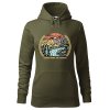 Dámská mikina Adventure in nature (Barva dámské mikiny Malfini Cape Bílá, Velikost - žena NOVÉ 2XL)
