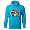 Pánská mikina s potiskem Adventure in nature (Barva mikiny malfini pánské Bílá, Velikost - muž NOVÉ 2XL)