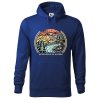 Pánská mikina s potiskem Adventure in nature (Barva mikiny malfini pánské Bílá, Velikost - muž NOVÉ 2XL)