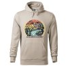 Pánská mikina s potiskem Adventure in nature (Barva mikiny malfini pánské Bílá, Velikost - muž NOVÉ 2XL)
