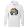 Pánská mikina s potiskem Adventure in nature (Barva mikiny malfini pánské Bílá, Velikost - muž NOVÉ 2XL)