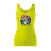 Dámské tílko s potiskem Adventure in nature (Velikost 2XL, Ženy vodácká tílka Apple green)