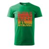 Pánské tričko s potiskem Táta myslivec (Barva trička (muži) NOVÉ Apple green, Velikost - všechny NOVÉ 2XL)