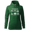 Dámská mikina Náplň dne (Barva dámské mikiny Malfini Cape Bílá, Velikost - žena NOVÉ 2XL)