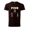 Pánské tričko s potiskem Pivo volá (Barva trička (muži) NOVÉ Apple green, Velikost - všechny NOVÉ 2XL)