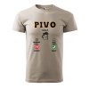 Pánské tričko s potiskem Pivo volá (Barva trička (muži) NOVÉ Apple green, Velikost - všechny NOVÉ 2XL)