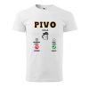 Pánské tričko s potiskem Pivo volá (Barva trička (muži) NOVÉ Apple green, Velikost - všechny NOVÉ 2XL)