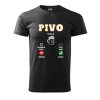 Pánské tričko s potiskem Pivo volá (Barva trička (muži) NOVÉ Apple green, Velikost - všechny NOVÉ 2XL)