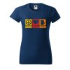 Dámské tričko s potiskem Peace love beer (Barva trička - ženy (NOVÉ) Apple green, Velikost - všechny NOVÉ 2XL)