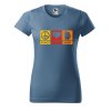 Dámské tričko s potiskem Peace love beer (Barva trička - ženy (NOVÉ) Apple green, Velikost - všechny NOVÉ 2XL)