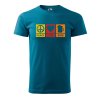 Pánské tričko s potiskem Peace love beer (Barva trička (muži) NOVÉ Apple green, Velikost - všechny NOVÉ 2XL)
