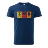 Pánské tričko s potiskem Peace love beer (Barva trička (muži) NOVÉ Apple green, Velikost - všechny NOVÉ 2XL)