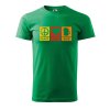 Pánské tričko s potiskem Peace love beer (Barva trička (muži) NOVÉ Apple green, Velikost - všechny NOVÉ 2XL)