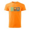 Pánské tričko s potiskem Peace love beer (Barva trička (muži) NOVÉ Apple green, Velikost - všechny NOVÉ 2XL)